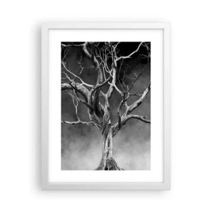 Poster in cornice bianca - Primordiale e sacro - 30x40 cm