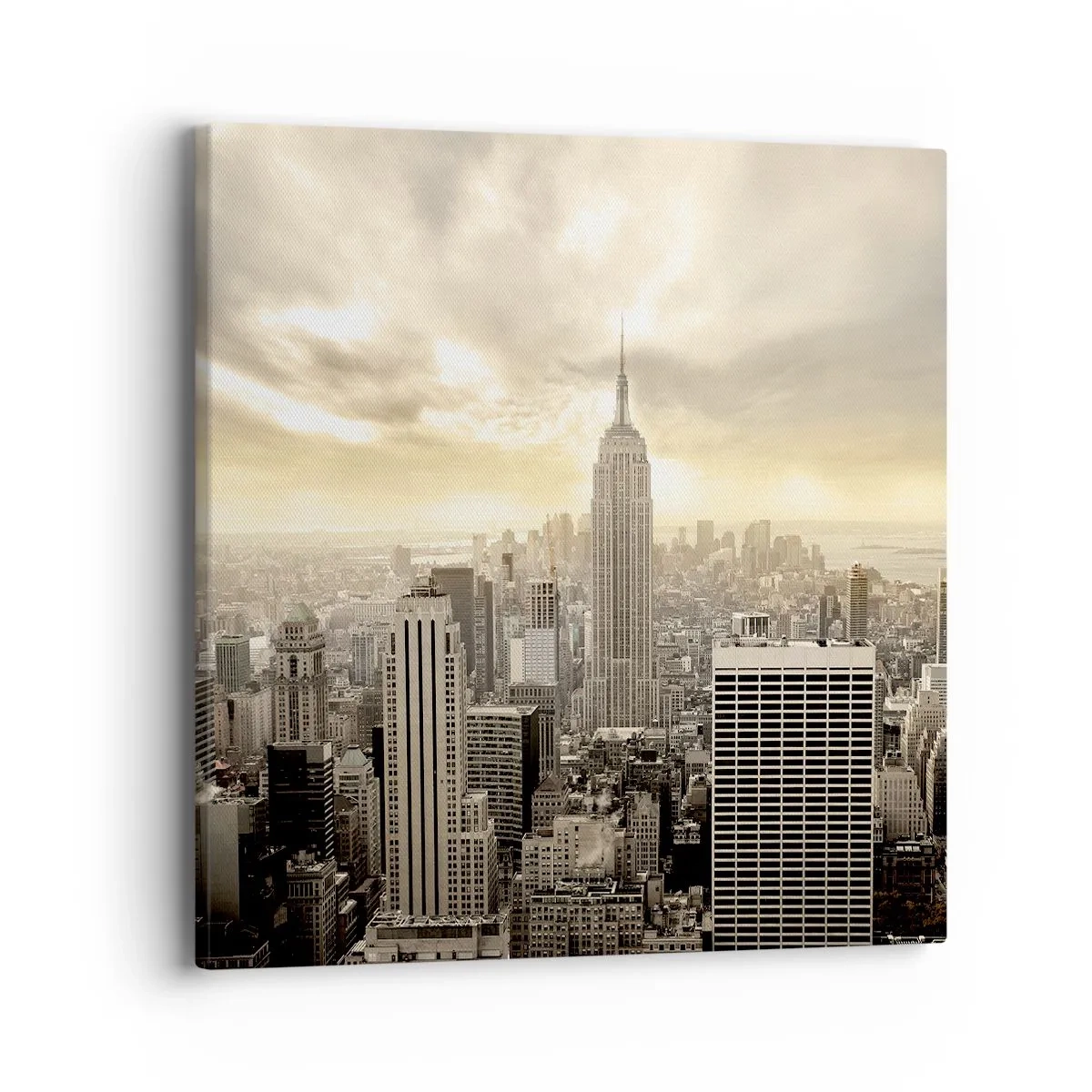 Quadro su tela - Stampe su Tela - New York in grigio - 40x40 cm