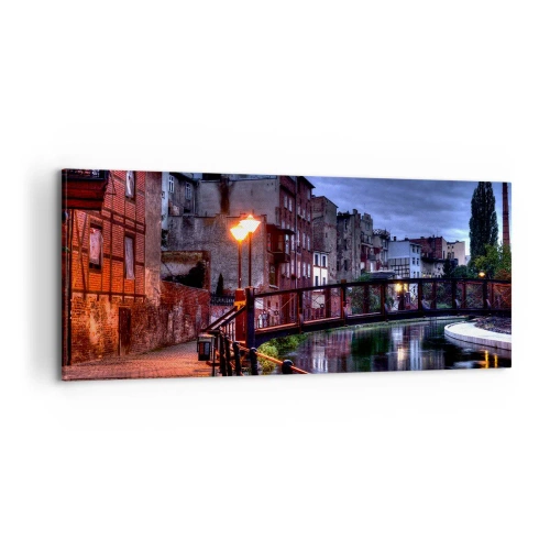 Quadro su tela - Stampe su Tela - Questa Bydgoszcz non la conosci - 100x40 cm