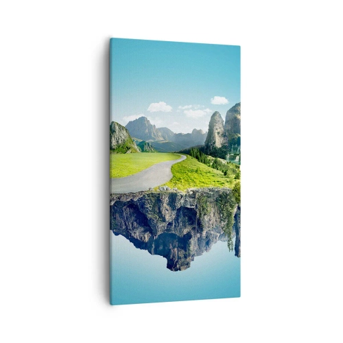 Quadro su tela - Stampe su Tela - Isola fantastica - 55x100 cm