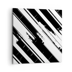 Quadro su tela - Stampe su Tela - Composizione intensa e dinamica - 60x60 cm