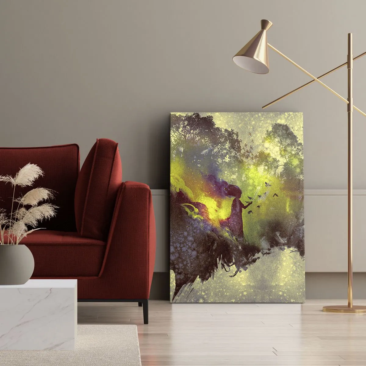 Quadro su tela - Stampe su Tela - Madre Natura - 45x80 cm