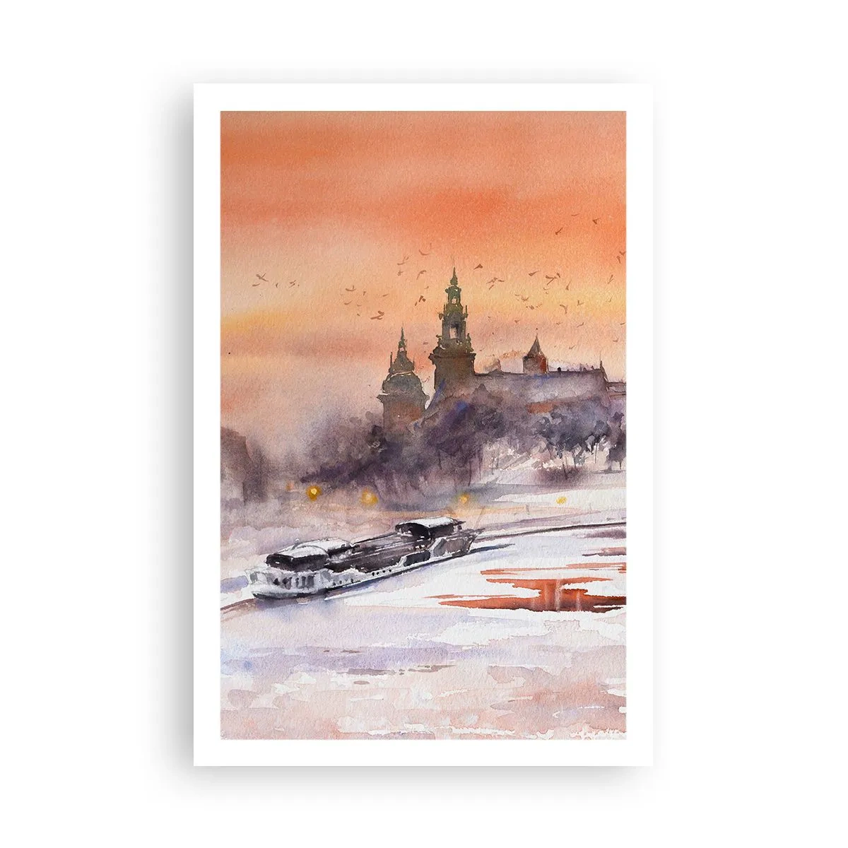 Poster - Tramonto reale - 61x91 cm