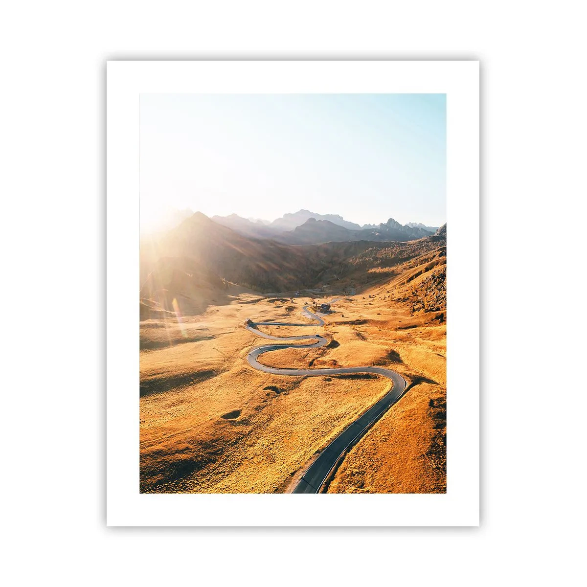 Poster - Nella valle dorata - 40x50 cm