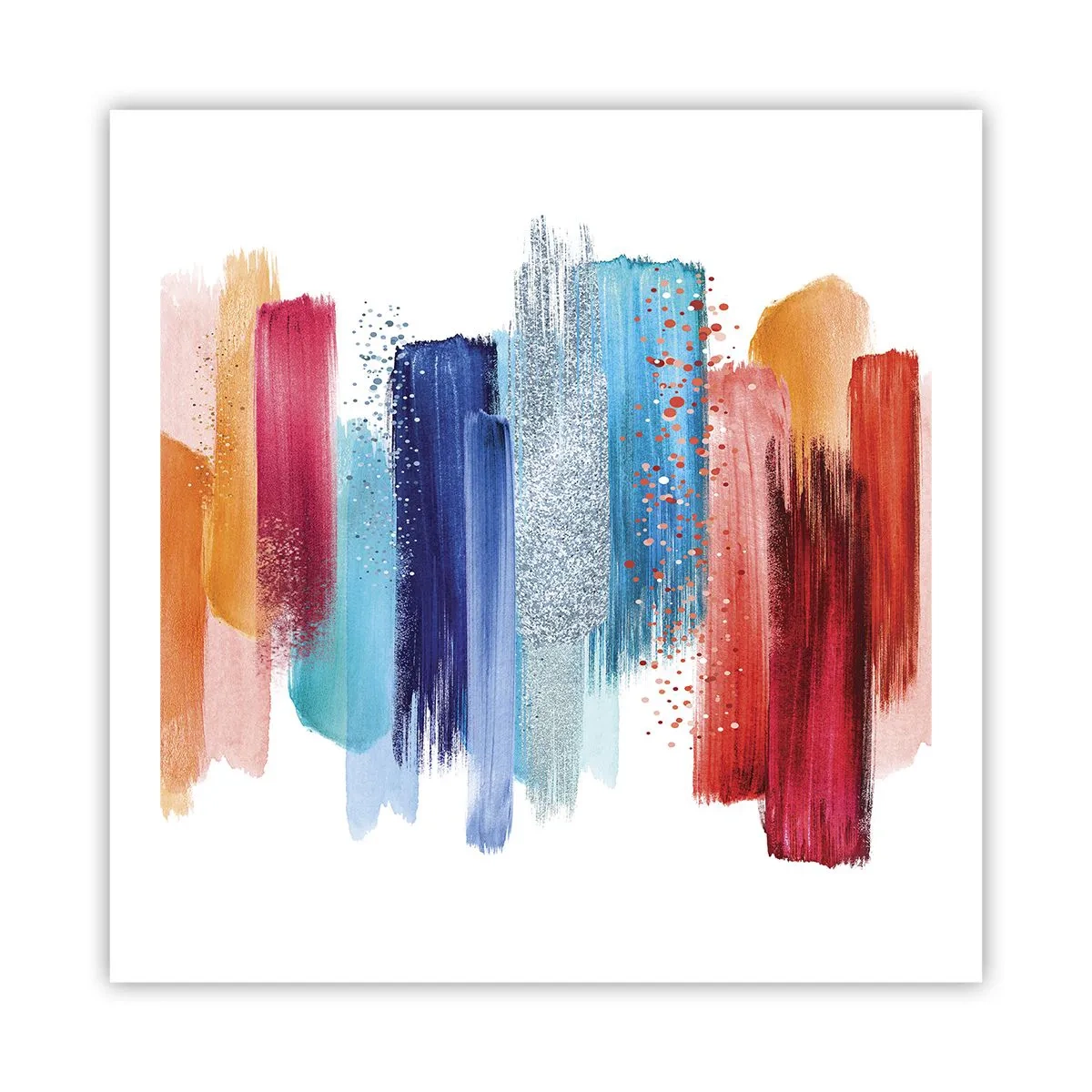 Poster - In alto e in basso - 60x60 cm