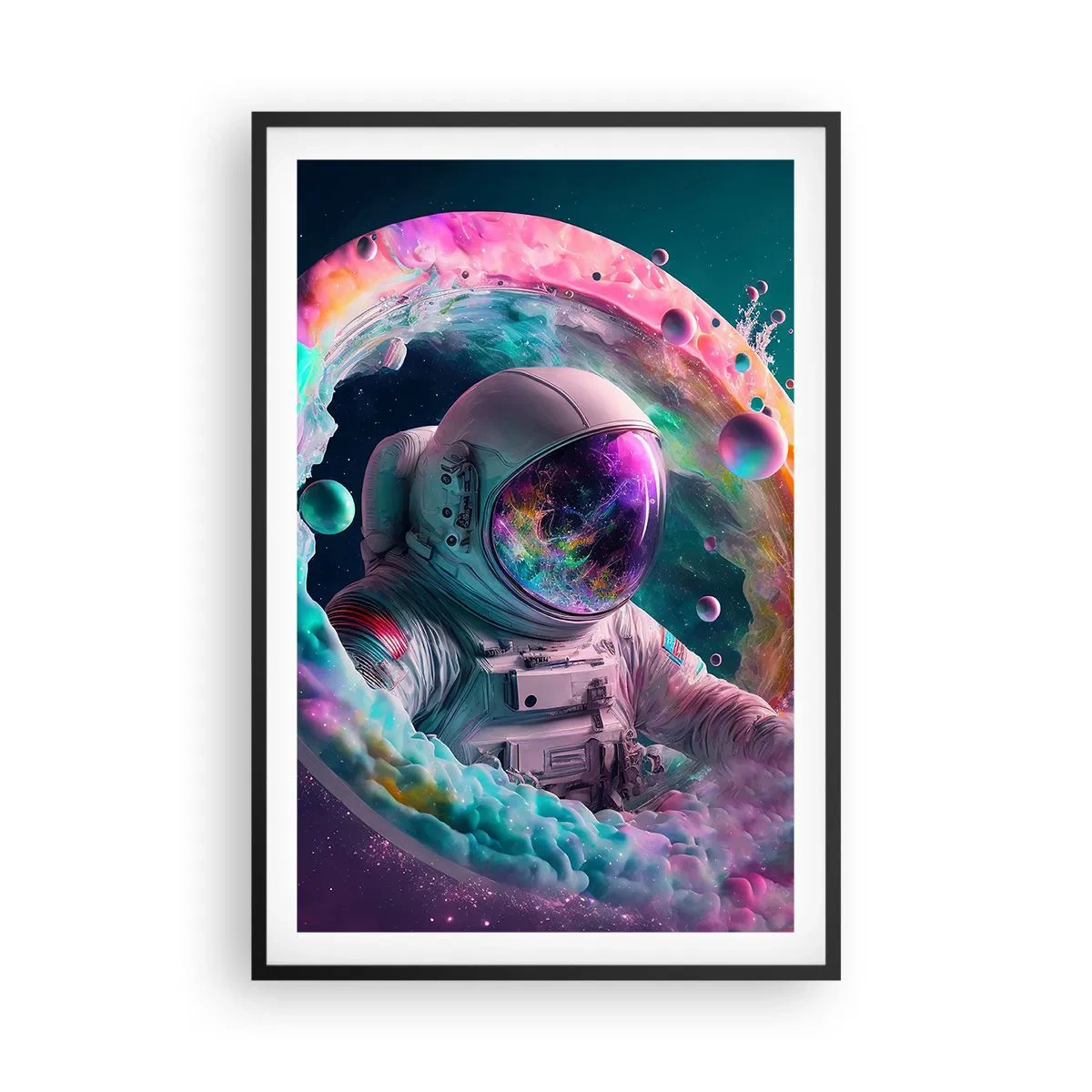 Poster in cornice nera - Stargate - 61x91 cm