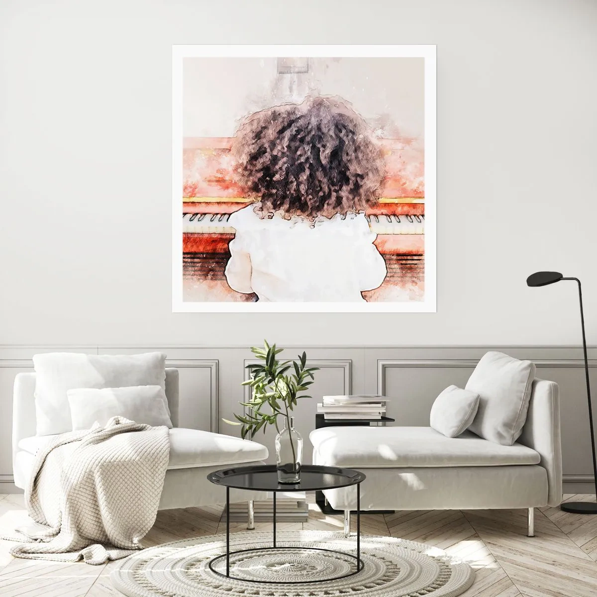 Poster - Nel nuovo mondo - 40x40 cm