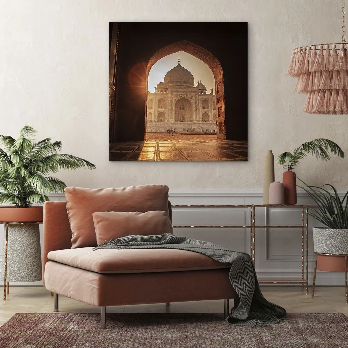 Quadro su tela - Stampe su Tela - Monumento all'amore ultraterreno - 50x50 cm