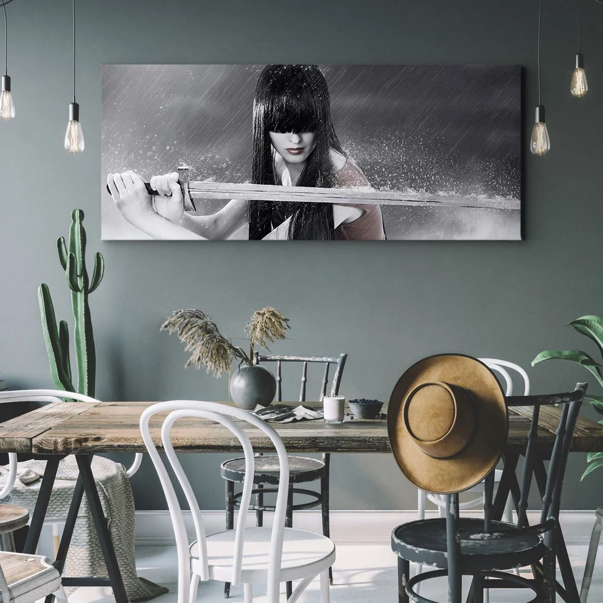 Quadro su tela - Stampe su Tela - Bella e pericolosa - 100x40 cm