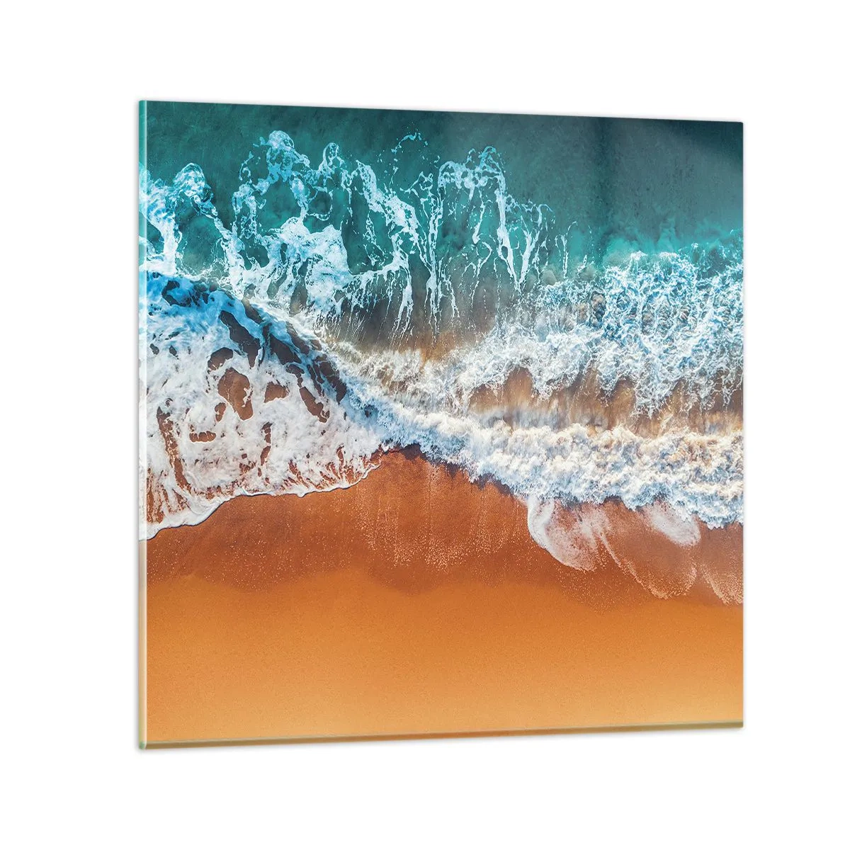 Quadro su vetro - Sempre in coppia - 50x50 cm