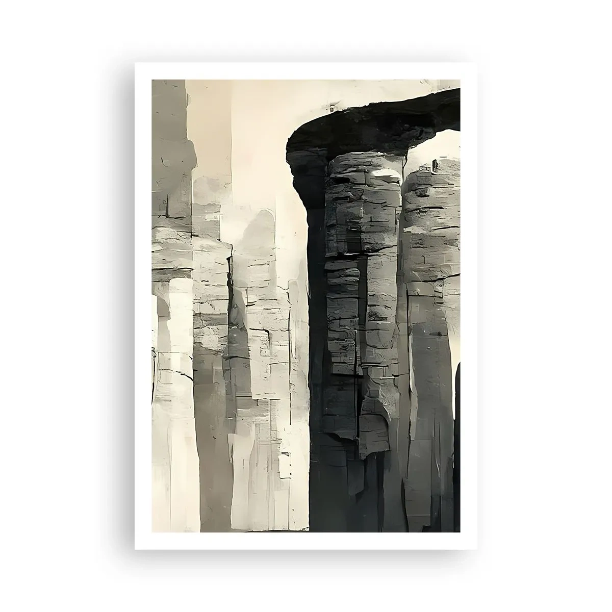 Poster - La maestà dell'antichità - 70x100 cm