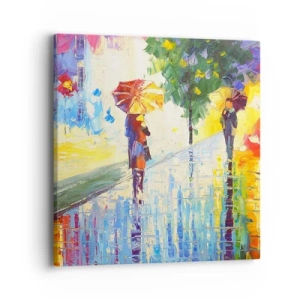 Quadro su tela - Stampe su Tela - E tutto è chiaro - 40x40 cm