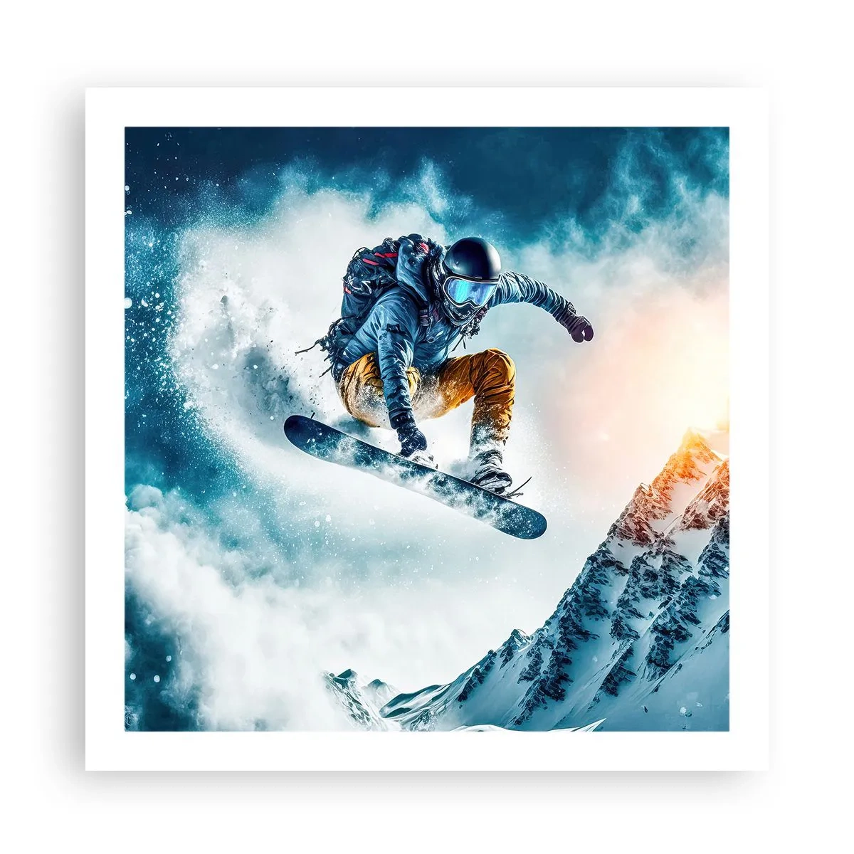 Poster - Emozioni estreme - 60x60 cm