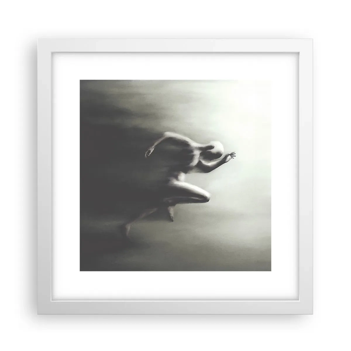 Poster in cornice bianca - Inarrestabile - 30x30 cm