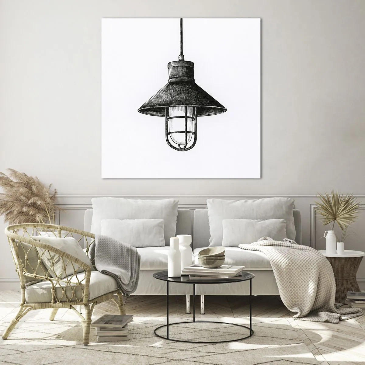 Quadro su vetro - Come tanti anni fa... - 40x40 cm