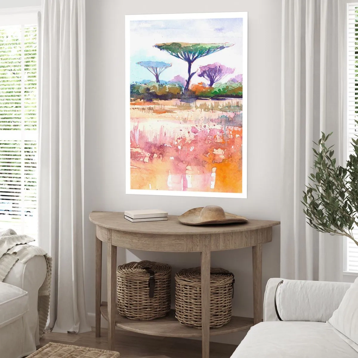 Poster - I colori della savana - 70x100 cm