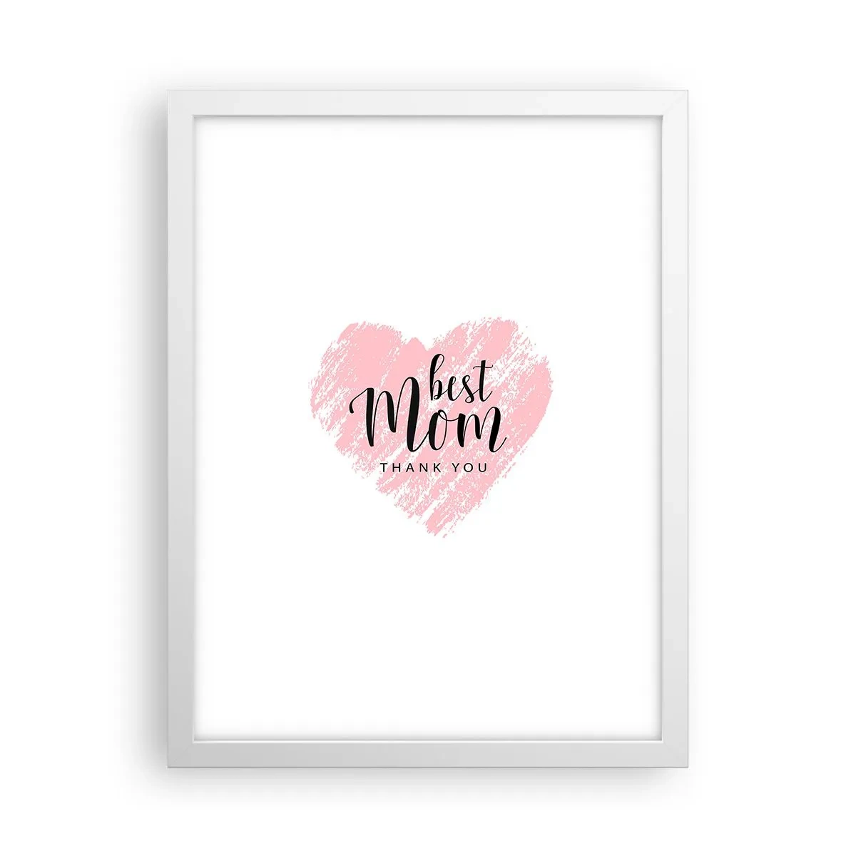 Poster in cornice bianca - È sempre il momento giusto - 30x40 cm