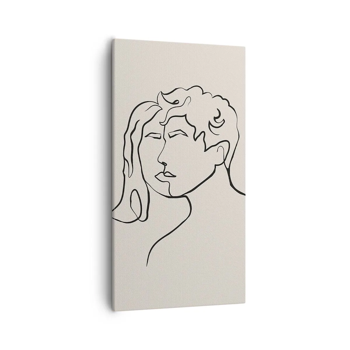 Quadro su tela - Stampe su Tela - E divennero una cosa sola - 55x100 cm