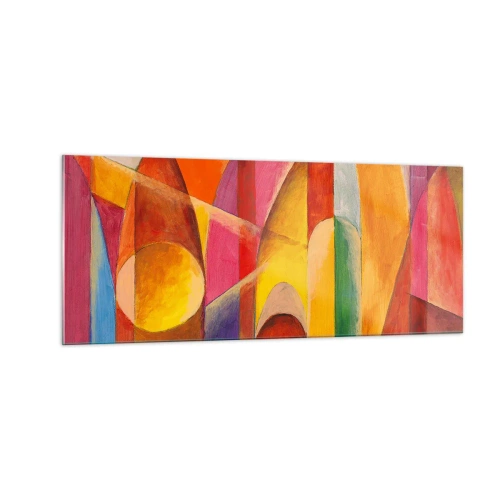 Quadro su vetro - La cattedrale del sole - 100x40 cm