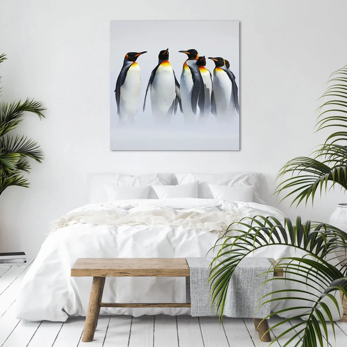 Quadro su tela - Stampe su Tela - Incontro in abito da sera - 70x70 cm