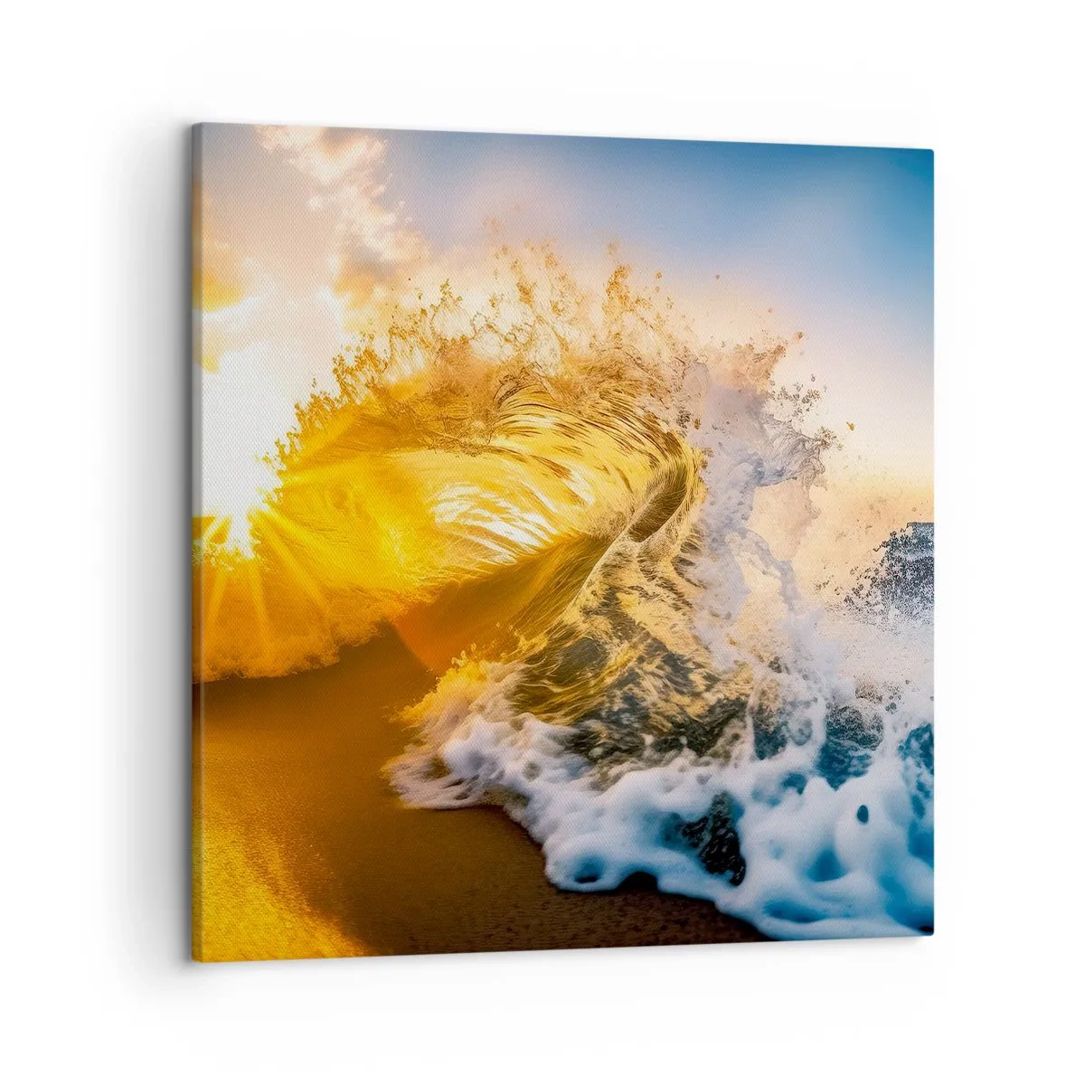 Quadro su tela - Stampe su Tela - Gioco sulla sabbia - 50x50 cm