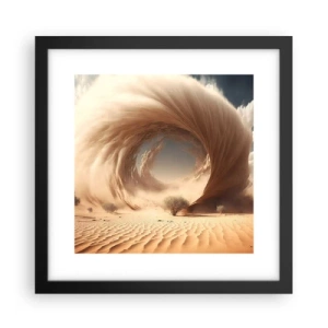 Poster in cornice nera - Il portale è aperto - 30x30 cm