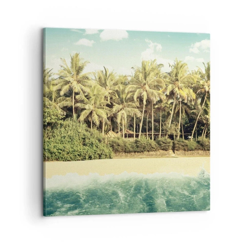 Quadro su tela - Stampe su Tela - Forse qui? - 60x60 cm