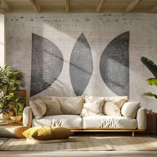 Fotomurali Premium Sand - Astrazione etnica - Astrazione, Pezzo, Arte Moderna - 350x256 cm