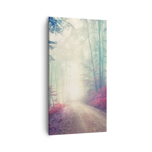 Quadro su tela - Stampe su Tela - Come è bello alzarsi all'alba - 55x100 cm