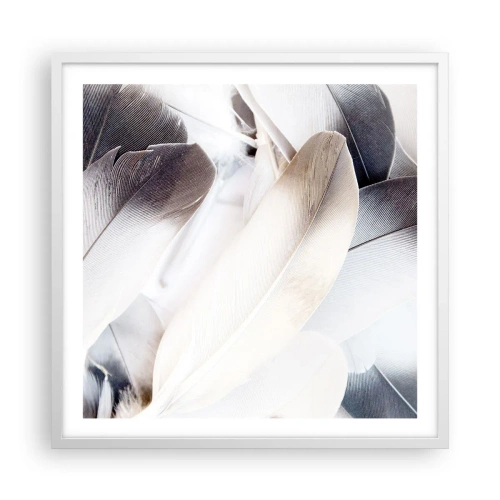 Poster in cornice bianca - Quasi angeliche - 60x60 cm