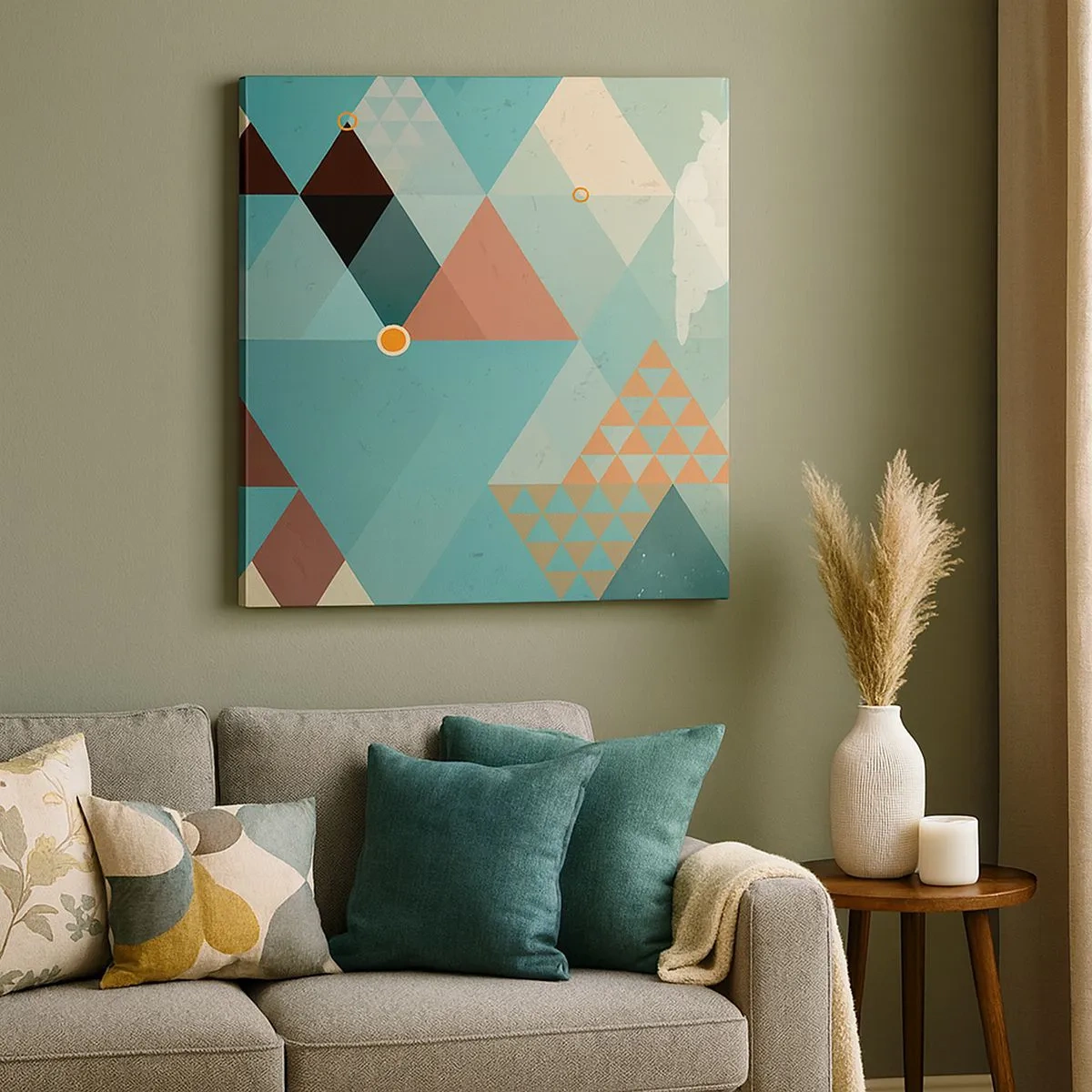 Quadro su tela - Stampe su Tela - Unità della molteplicità, molteplicità dell'unità - 30x30 cm