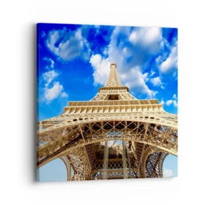 Quadro su tela - Stampe su Tela - Toccare il cielo e le nuvole - 40x40 cm