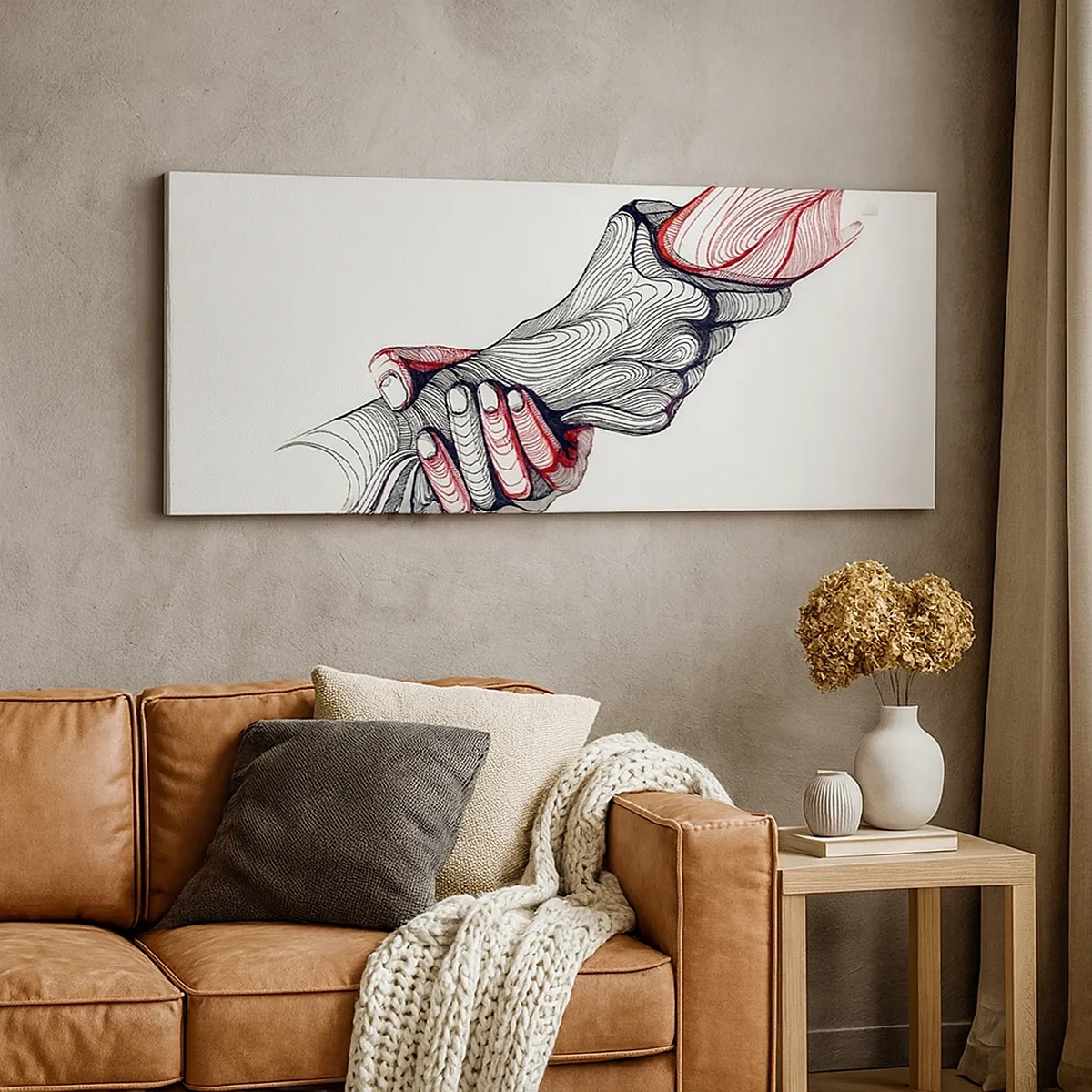 Quadro su tela - Stampe su Tela - Sei in buone mani - 30x30 cm