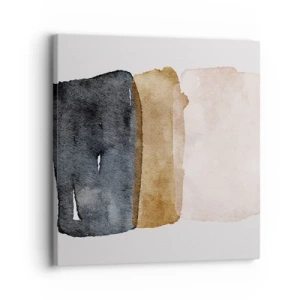 Quadro su tela - Stampe su Tela - Composizione di colori della terra - 30x30 cm