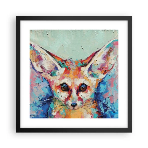 Poster in cornice nera - Siete pronti per me? - 40x40 cm