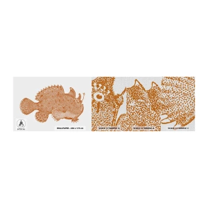 Campione di Fotomurale Premium Canvas - È davvero un pesce - Pesce di mare, Oceano, Mare - 100x30 cm