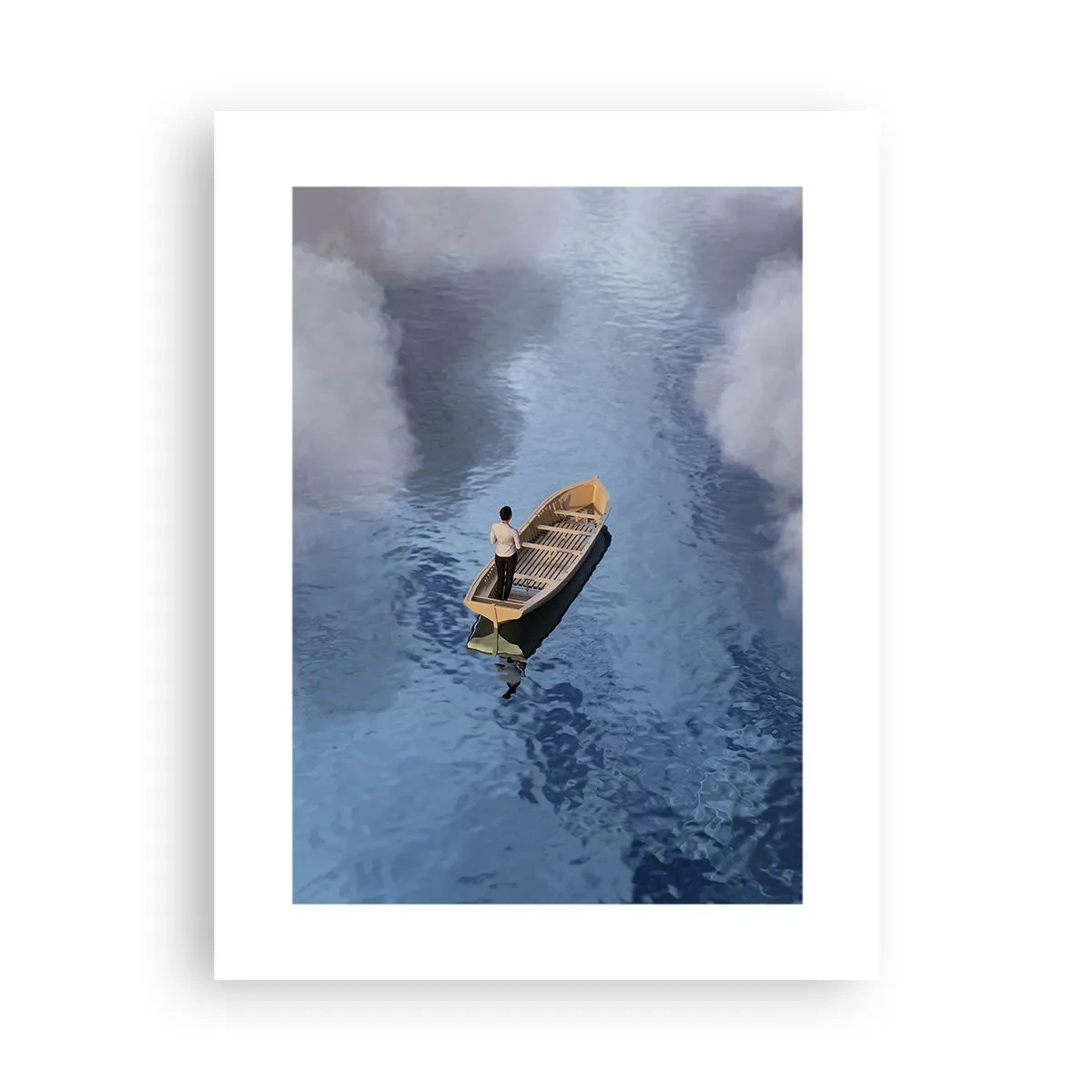 Poster - Vita - viaggio - incertezza - 30x40 cm