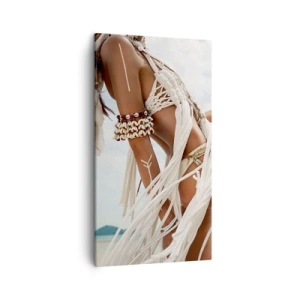 Quadro su tela - Stampe su Tela - La sacerdotessa del sole - 45x80 cm