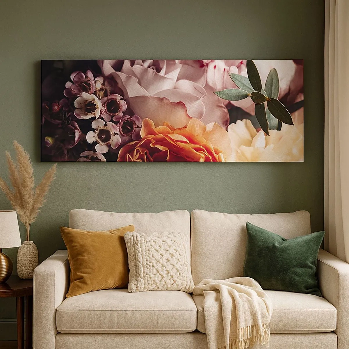 Quadro su tela - Stampe su Tela - Avvolti dalla bellezza - 100x40 cm