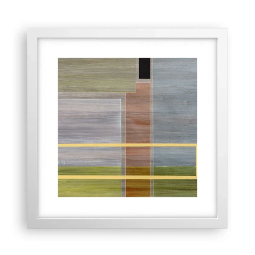 Poster in cornice bianca - Semplice e tranquillo - 30x30 cm