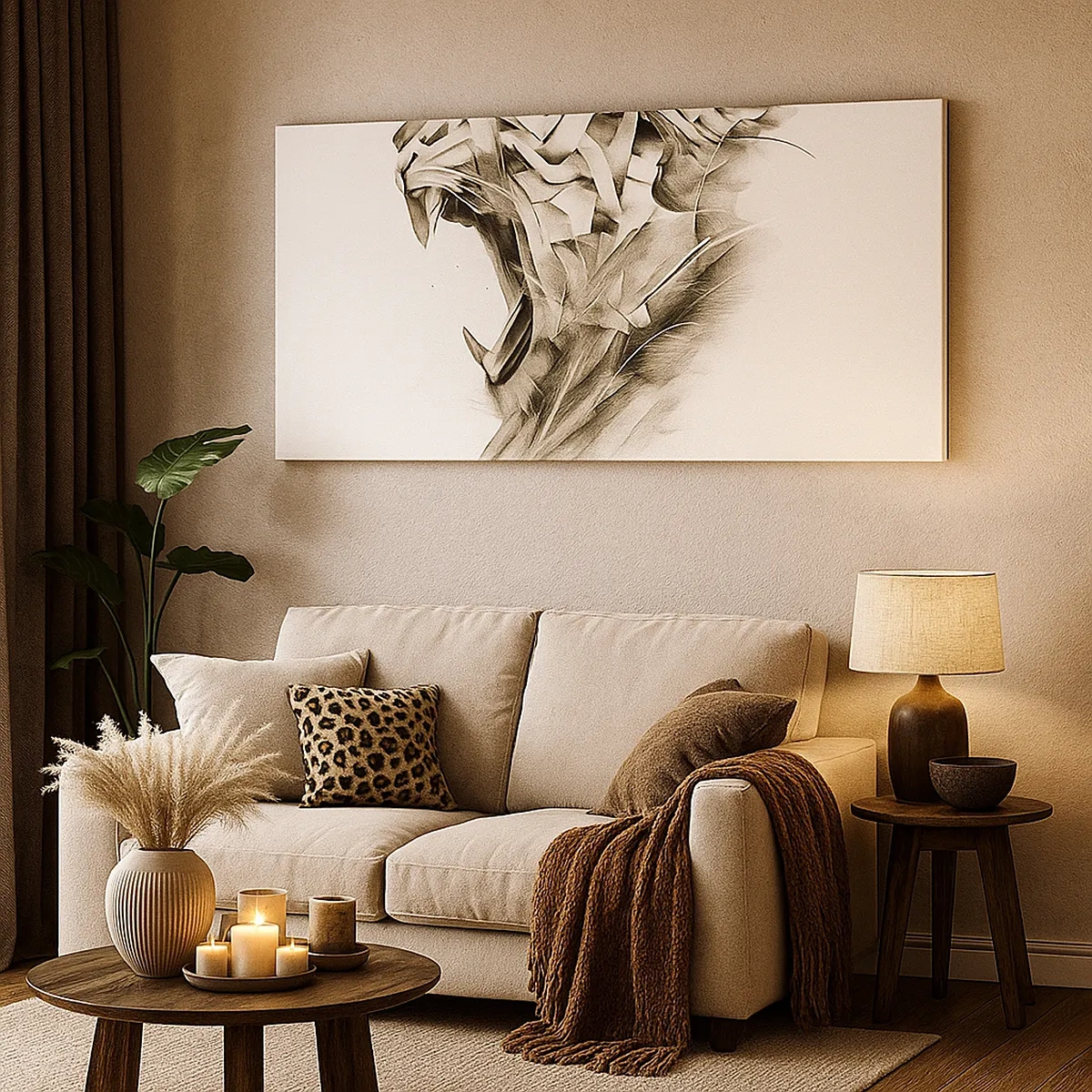 Quadro su tela - Stampe su Tela - Sai chi comanda - 30x30 cm