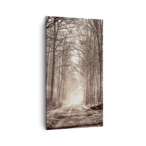 Quadro su tela - Stampe su Tela - La cattedrale del bosco - 45x80 cm