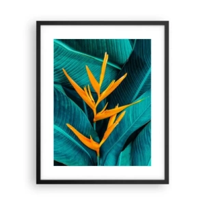 Poster in cornice nera - Il fiore dell'Eden - 40x50 cm