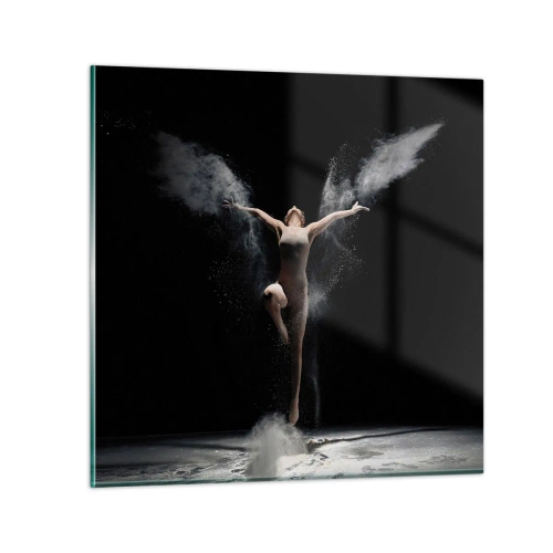 Quadro su vetro - Gli elfi esistono - 30x30 cm