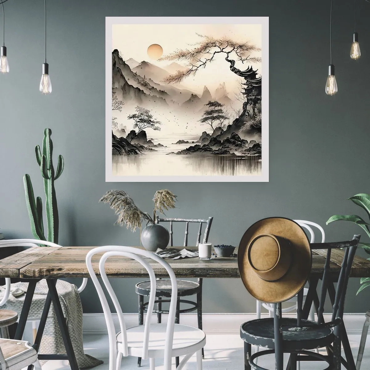 Poster - Il fascino irripetibile dell'oriente - 40x40 cm