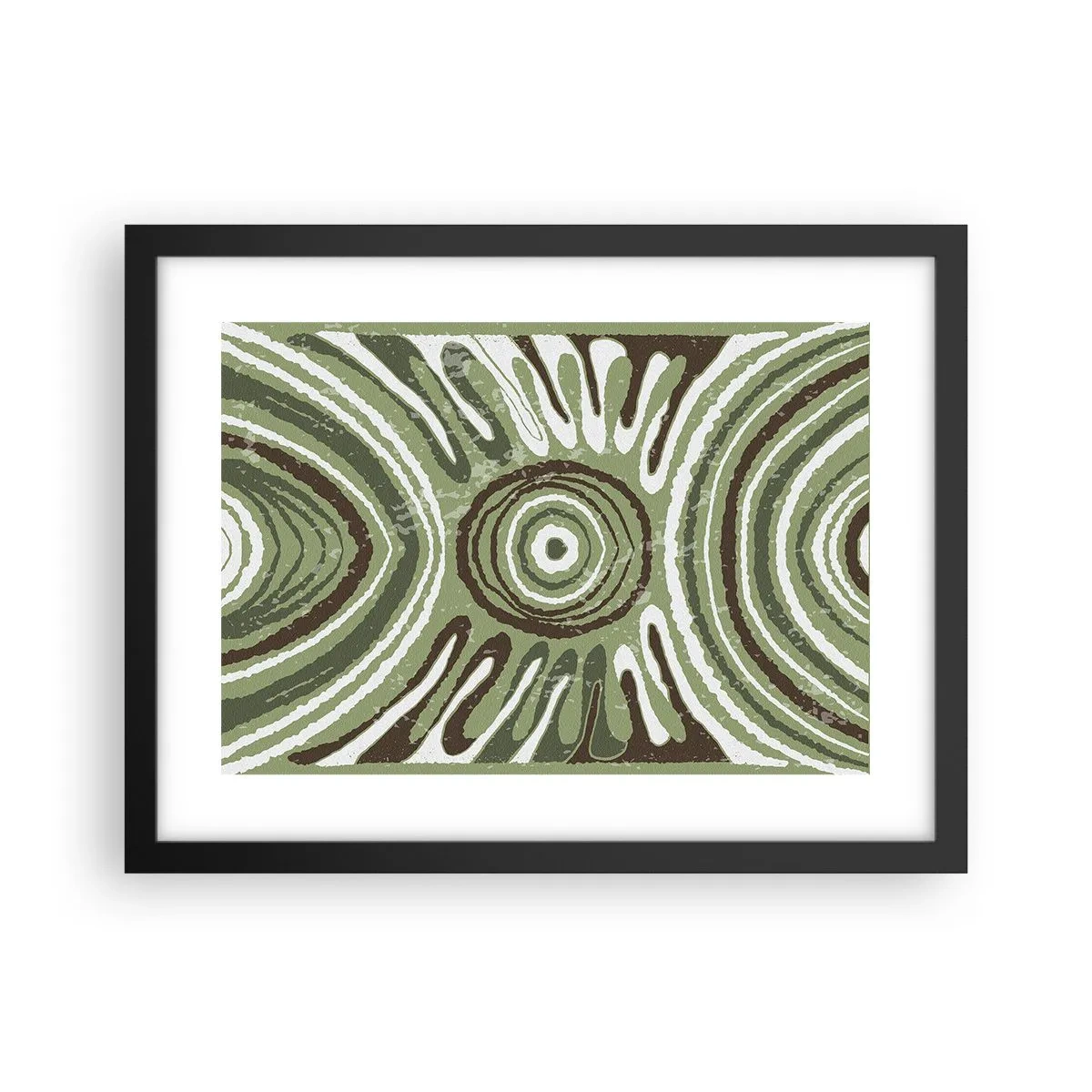 Poster in cornice nera - Esplosione di emozioni - 40x30 cm