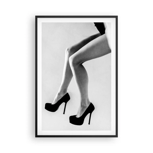 Poster in cornice nera - Eterna femminilità - 61x91 cm