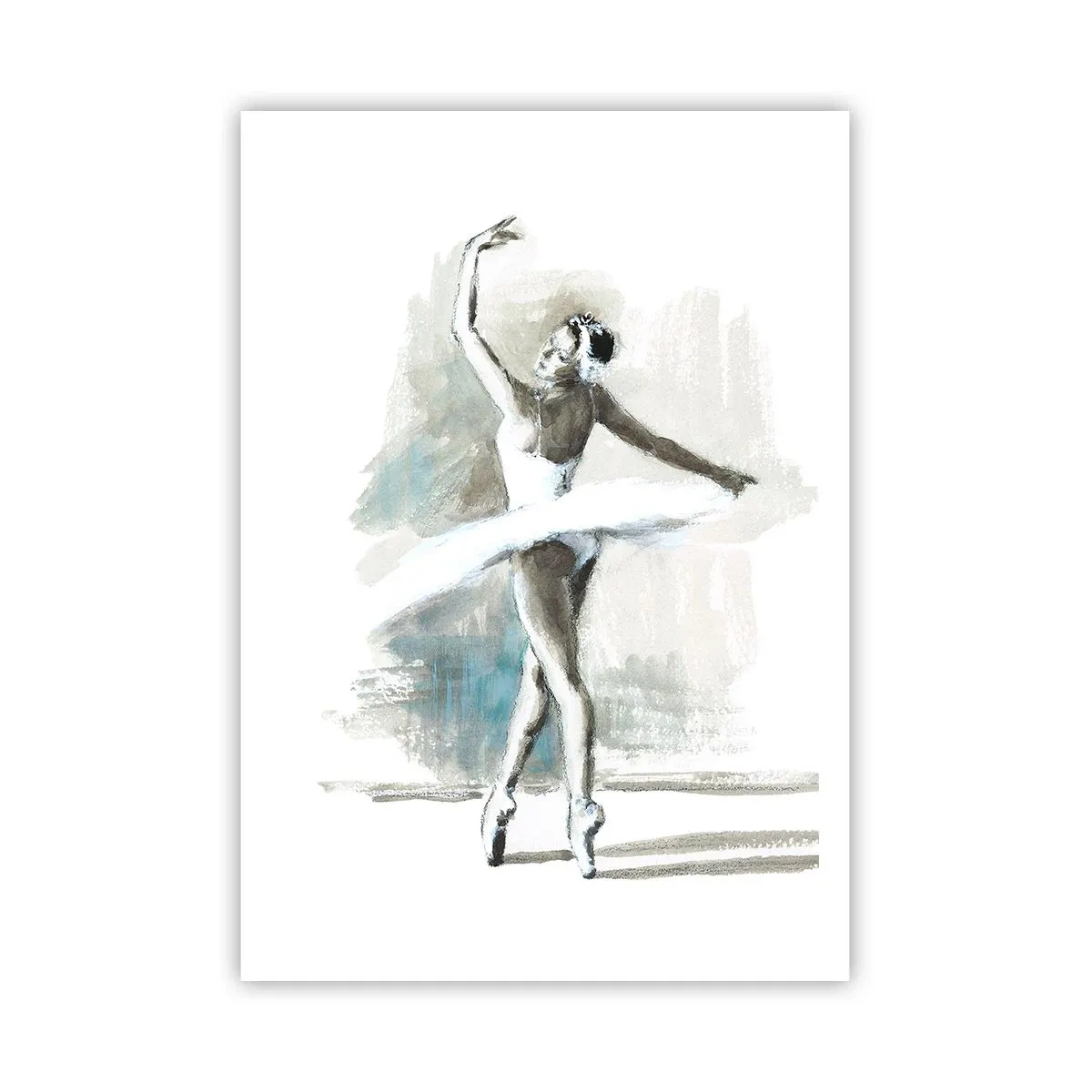 Poster - Tramutata in un cigno - 70x100 cm