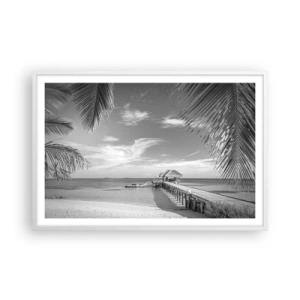 Poster in cornice bianca - Un ricordo o un sogno? - 91x61 cm