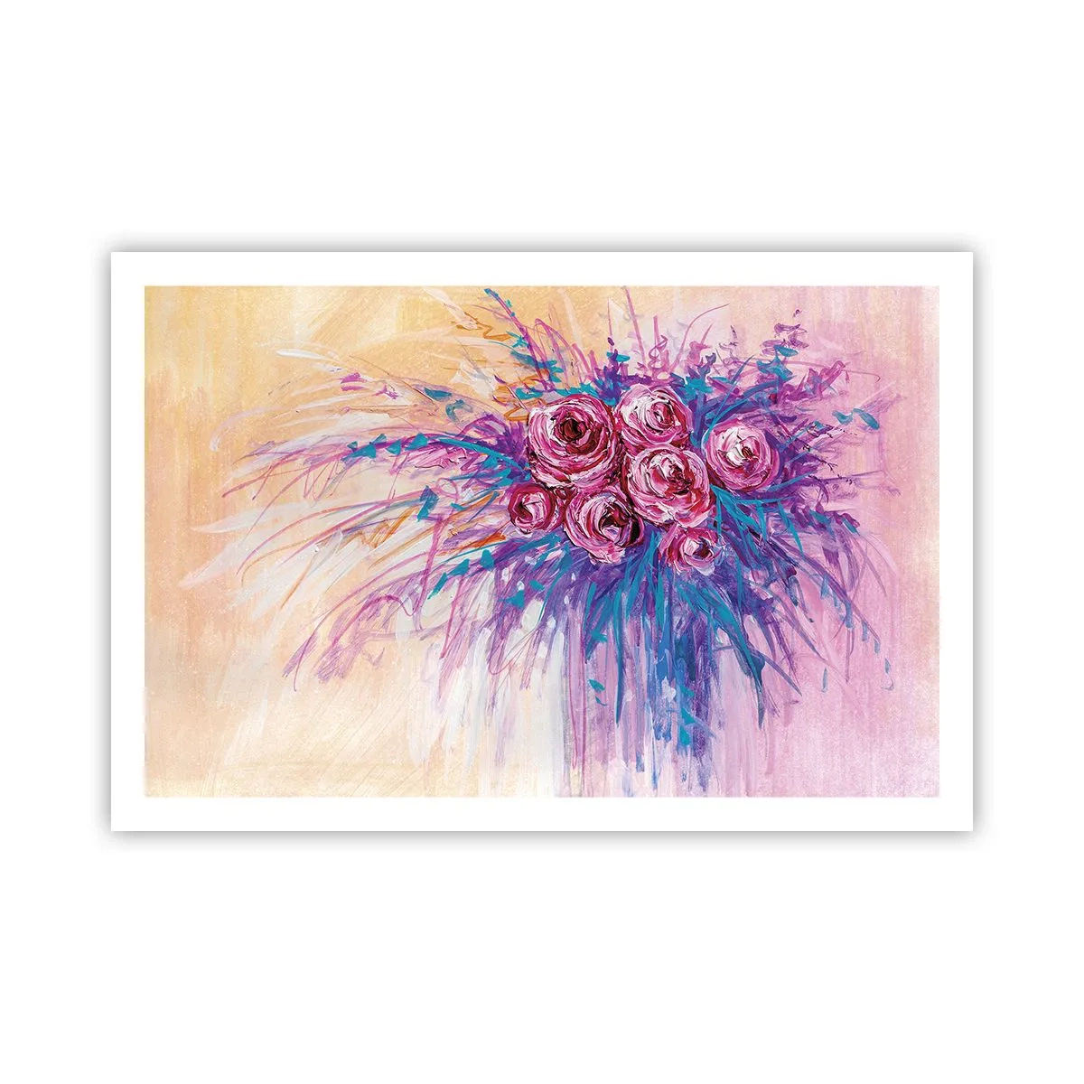 Poster - Fontana rosa - 91x61 cm